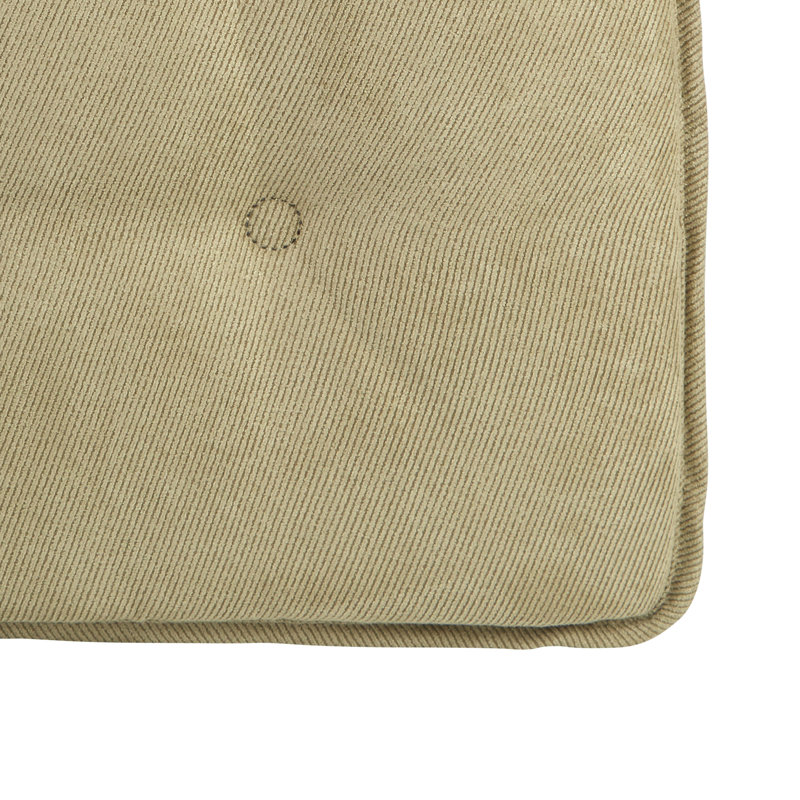 Coussins de siège et de cuisine antidérapants de 16 po x 15 po x 2 po, Thym