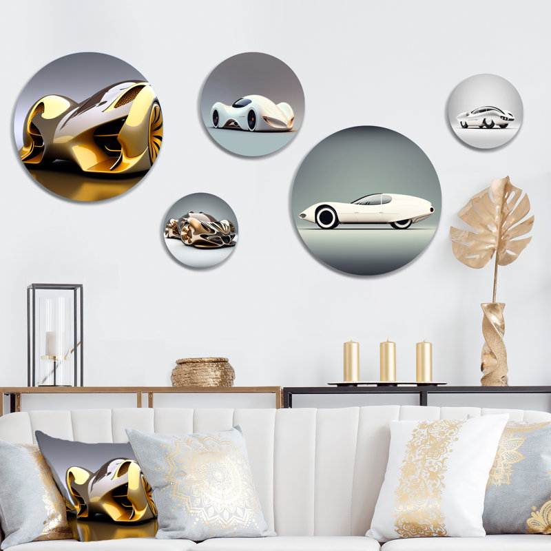 Transportation Wall Decor on Metal
