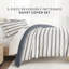 Ensemble de housse de couette 3 pièces à motif ultra doux - Serenity-128498290-128498297