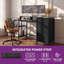 MDF Steel Computer Desk-649229885