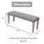 Banc de jardin 46 po Ardennes
