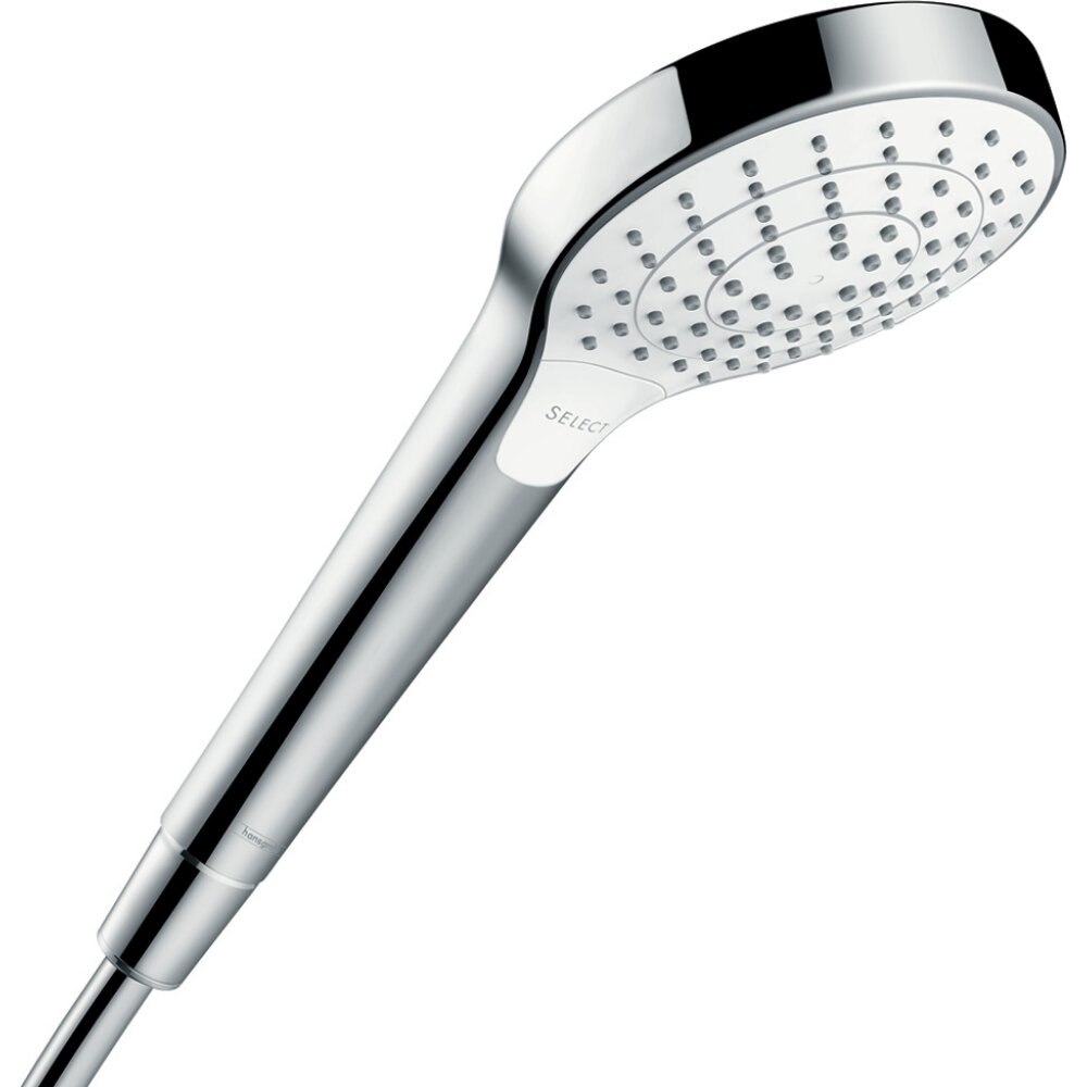 Hansgrohe Croma Select S Duschkopf Vario Wassersparend 9 L/Min Weiß/Chrom