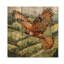 Aigle faucon au-dessus du pâture - Art mural en bois d'oiseau - sur bois de pin naturel-239753451