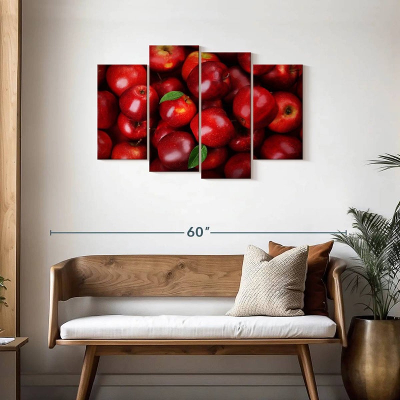 Pommes rouges fraîches Yarlin, H 27 po x l 43 po