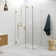 45" W Pivot Frameless Shower Door