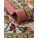 Tapis oriental rose 