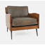 Fauteuil en cuir fleur 31 po Brigit-1873959706