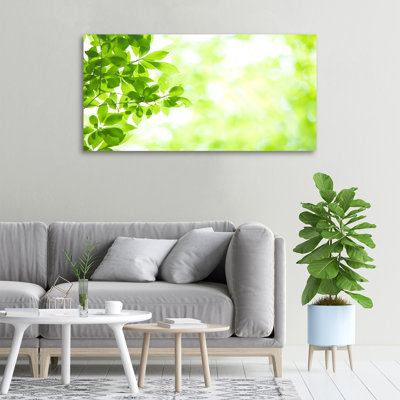 Leaves - No Frame Print on Canvas