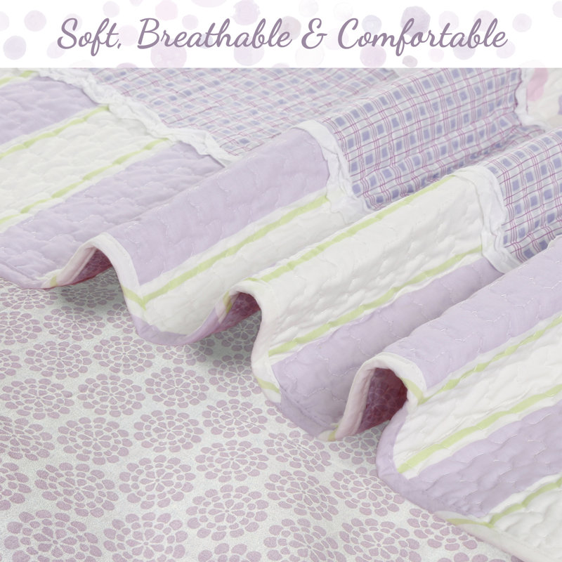 BB2022-074 Cotton Quilt, Twin Quilt + 1 Standard Sham