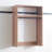 Devi Oak Wall Mounted Wood Closet System-1465805751