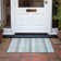 Machine Washable Indoor/Outdoor Xhevrie Teal Rug