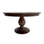 Charlotte Pedestal Table - 48" - Walnut-358014011-358014012