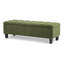 Banc avec repose-pieds 51 pouces avec rangement, capacité de 300 lb, pieds en bois d'hévéa, repose-pieds multifonctionnel-1429873838