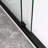 72" Tall Double Sliding Shower Door With 5/16"  8Mm  Clear Tempered Glass, Black Hardware, Handle Design, Mute Rollers, Safe For Bathroom High Thickened Aluminum Frame, Corrosion - Handle, Easy
