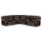 Trayvis Upholstered Power Reclining Sectional Sofa Brown-98417992