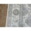 Tapis ivoire / gris en laine noué à la main de conception unique 12 pi x 19 pi 5 po Corentin