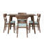 Une table et 4 chaises rembourrées-1128252352-1128252353-1128252356