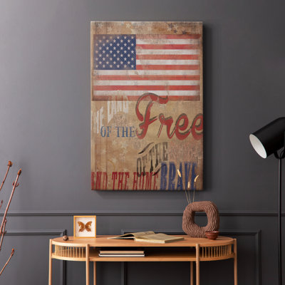 Land of the Free -Gallery Wrapped Cavas