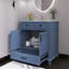 30 po Meuble-lavabo autoportant simple avec lavabo en céramique-1260176112