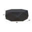 Table basse en forme de losange en noir antique Hanniel-1754481678