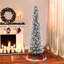 Lighted Artificial Pine Christmas Tree-1441289729