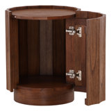 Cadwell Side Table Brown