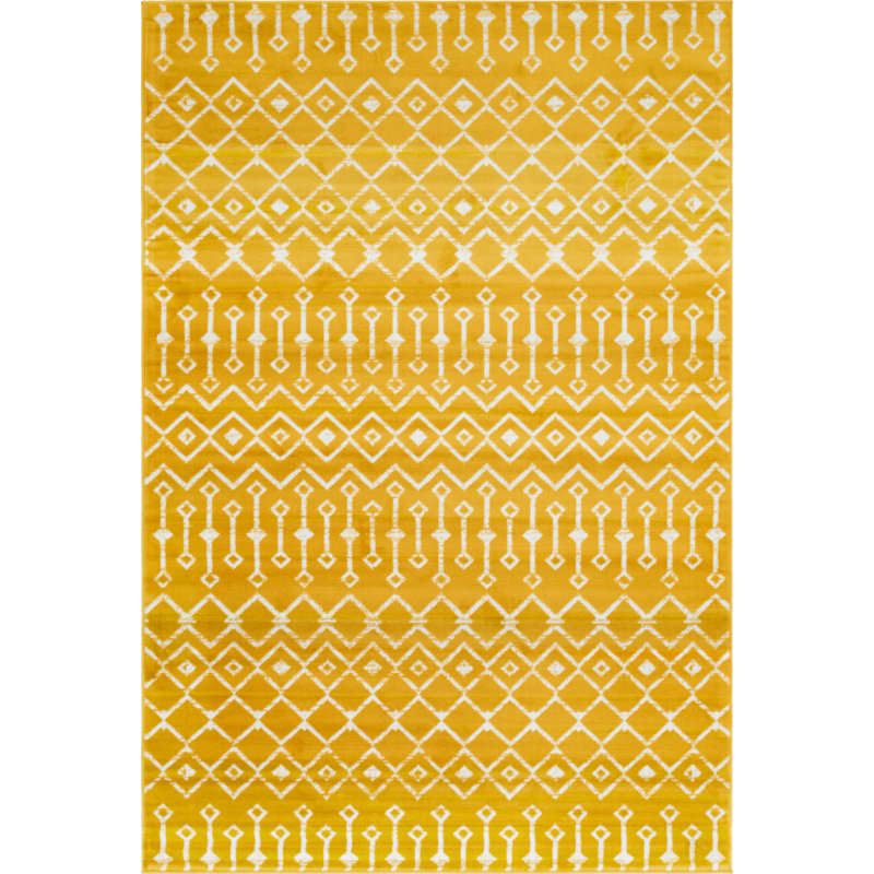 Alecto Geometric Indoor Rug, Rectangle 6'1" x 9'
