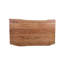 Table basse avec bord vivant 47,24 "x 25,98" x 17,72 "Terre