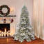 7.5' Lighted Artificial Fir Christmas Tree