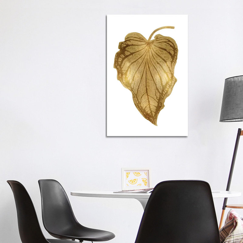 Gold Palm III by Melonie Miller - Wrapped Canvas Painting, 101.6 cm H x 66.04 cm W x 1.91 cm D