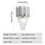  Adamas E14 crystal wall light, LED indoor wall lamp, interior light lighting-534155425