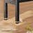 5.9 Inch Narrow Console Table With Outlet Sofa Table Set Of 2
