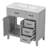 36.07'' Single Bathroom Vanity with Ceramic Sink Top Bathroom Storage Cabinet-94399966