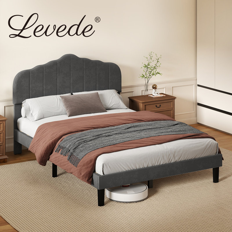 Upholstered Bed, Double (4'6)