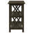 Deep Merlot Console Table with 2-shelf
