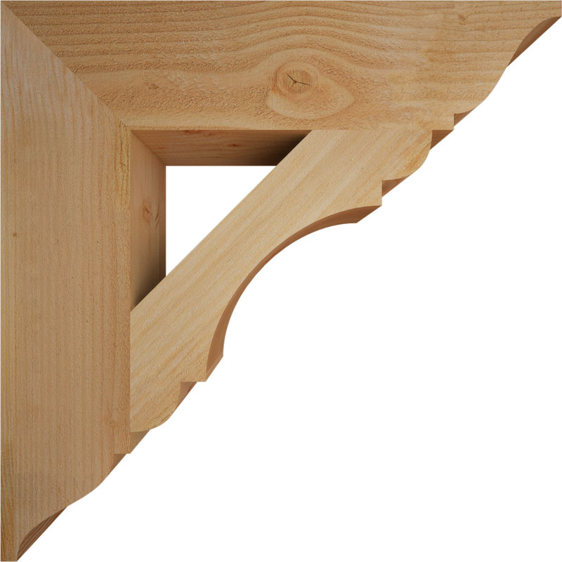 Support olympique traditionnel, Douglas (brut), H 26 po x l 5,5 po x P 26 po