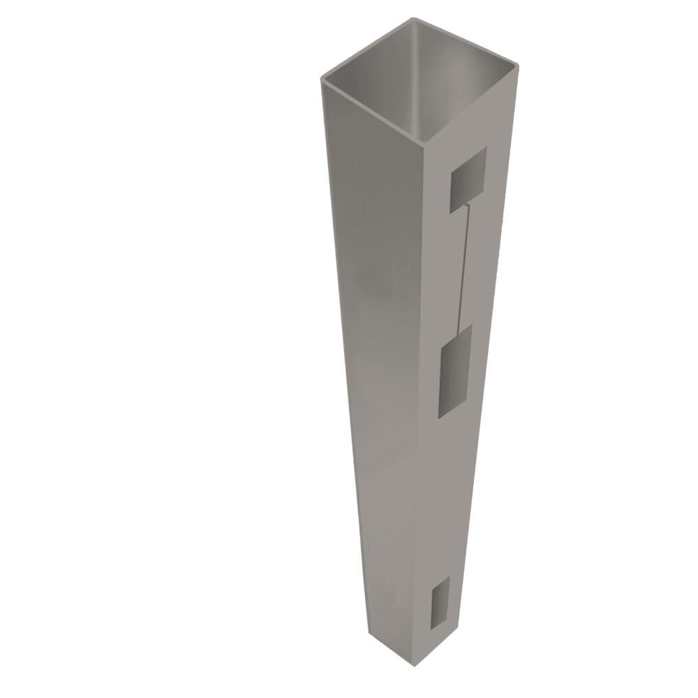Barrette Outdoor Living Gray Vinyl End Post for Posts Barrette Outdoor Living