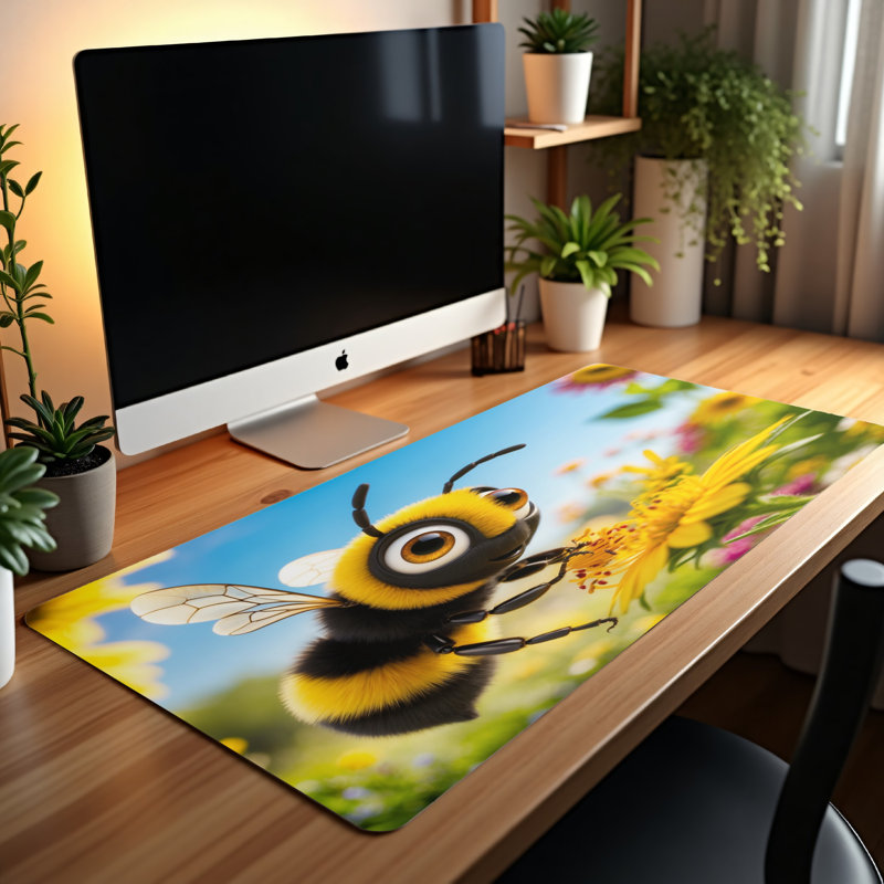 Polyester Desk Pad, 23.6x13.8