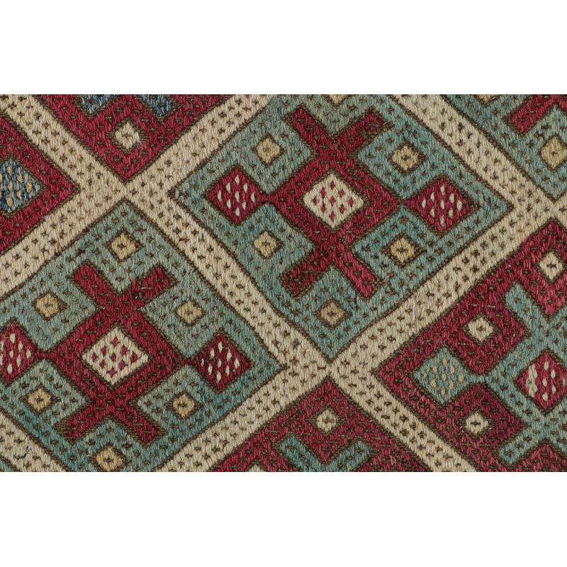 One-of-a-Kind 3'5" X 10'5" Flatweave Area Rug