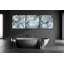 Aqua Azul Set II by John Beard - Artist Enhanced Canvas Print-709308347-688047218