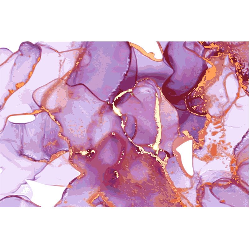 Marble by Marble Texture - Wrapped Canvas Print, 30cm H x 46cm W x 3.8cm D