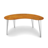 Sage Kidney Desk With Metal Legs
