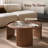 Mid-Century Modern Round Coffee Table