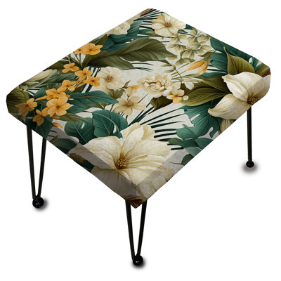 Repose-pieds Boho Botanical Oasis Palm - Tropical
