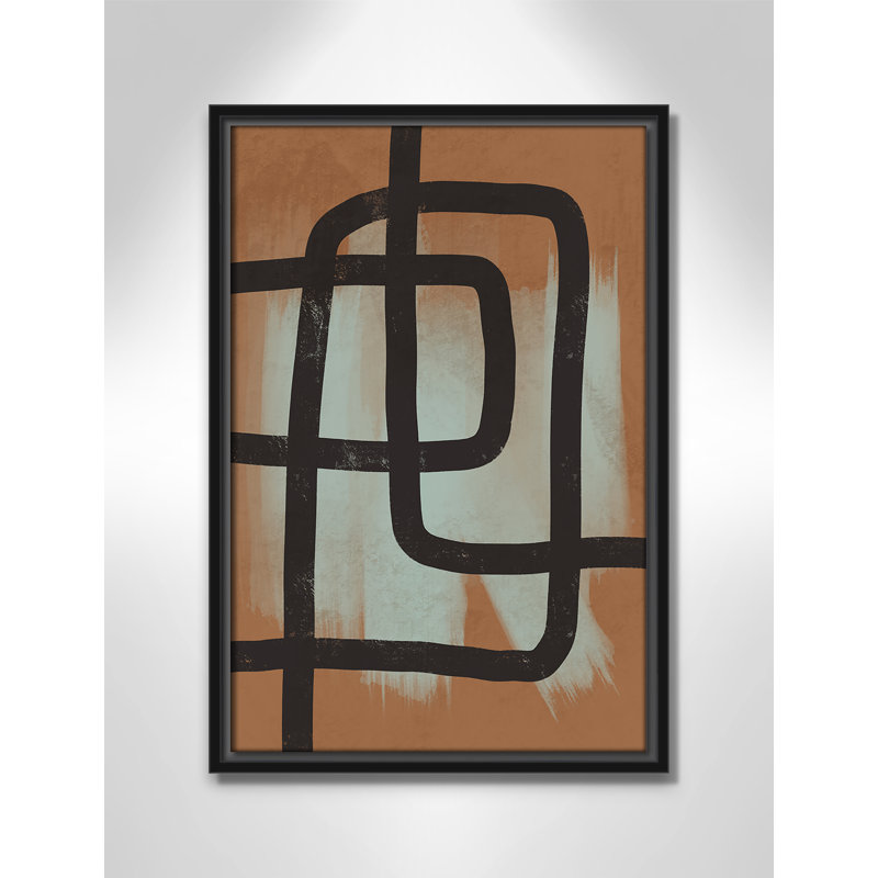 Many Paths Taken 2, 19.5" H x 13.5" W x 2" D, Black