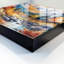 Key cabinet for wall, Opens to the right, 30x30x5, White, Mountain views with colorful trees in autumn, 