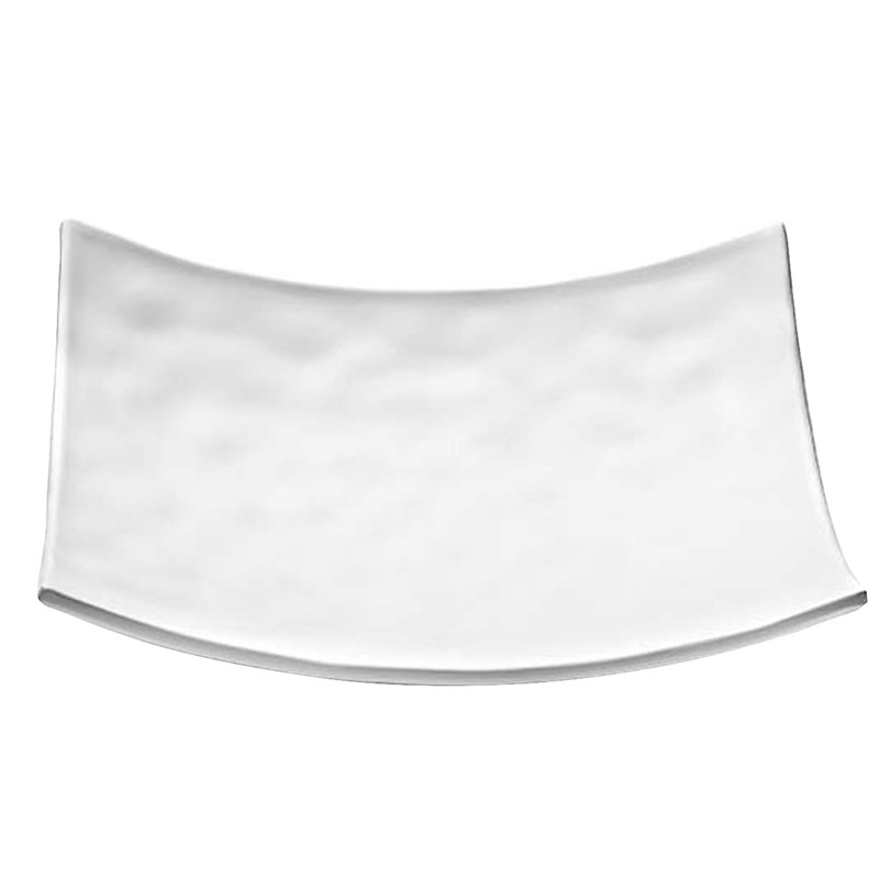 Zen 10" Melamine Salad Plate, White