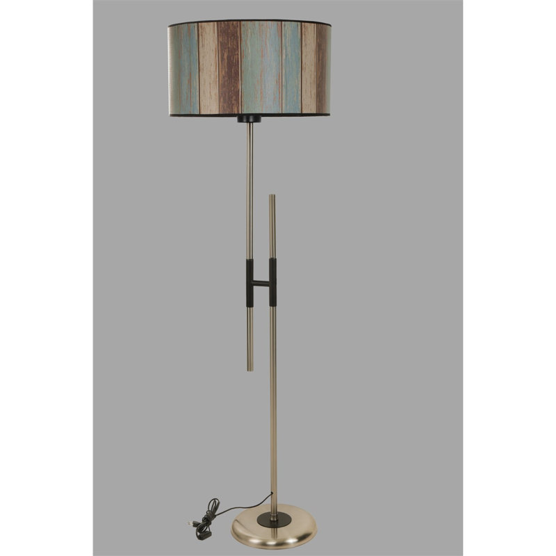 Razo 165cm Traditional Floor Lamp, Bronze
