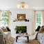 Jaquith Glass Semi Flush Mount