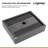 19" L x 15" W Stainless Steel Bathroom Vessel Sink Rectangular Bathroom Sink Above Counter Sink with Pop-up Drainer-98373668-98373667